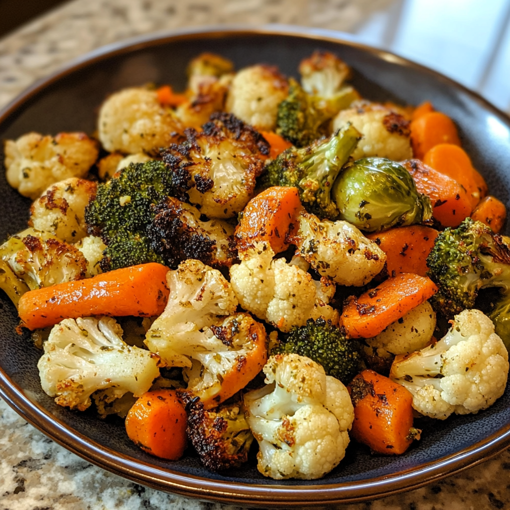 A colorful cauliflower rice pilaf with quinoa, dried cranberries, and toasted almonds, demonstrating effective grain pairings with cauliflower.